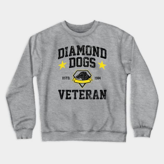 Diamond Dogs Veteran (Variant) Crewneck Sweatshirt by huckblade